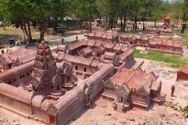 Military Builds Preah Vihear Temple Replica Temple Military Southeast Asia