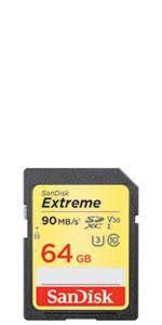 With shot speeds of up to 90mb/s* and uhs speed. Amazon Com Sandisk 64gb Extreme Sdxc Uhs I Memory Card 90mb S C10 U3 V30 4k Uhd Sd Card Sdsdxve 064g Gncin Computers Accessories