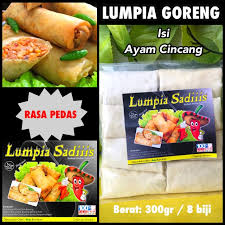 Salah satu menu favorit saya. Lumpia Goreng Pedas Isi 8 Shopee Indonesia