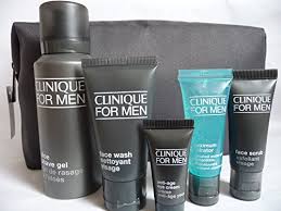 The clinique sonic system is one of many skin care products that are offered by clinique, which was created by the estee lauder family in 1968 as an offshoot of its own cosmetics and skin care brand. Clinique For Men Skincare Set With Wash Bag Travel Sizes Buy Online In Faroe Islands At Faroe Desertcart Com Productid 50943689
