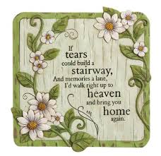 No farewell words were spoken. If Tears Could Build A Stairway Square Garden Stone Christianbook Com