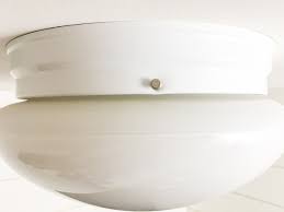 Otherwise the glass cover might fall straight off the ceiling, and hit you or shatter on the floor. How To Change A Wall Or Ceiling Light Fixture Building Our Rez