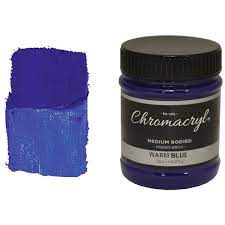 Warm Blue Chromacryl 250ml Acrylic