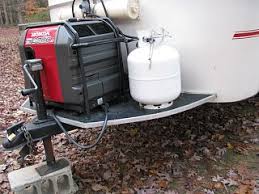 15 inches vertical travel,trailer tongue jack, boat trailer jack. Added Honda Gen To Tongue Of Casita Fiberglass Rv