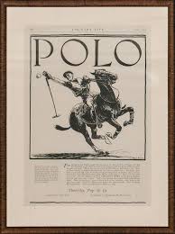 Polo Advert In Country Life Magazine C 1924 By Paul Desmond Brown 1893 1958 Country Life Magazine Polo Horse Painting