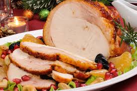 We serve these beautiful round slices that place the turkey on a work surface with the breast side down. Roasted Turkey Buffe Bone Rolled Cotton Tree Meats