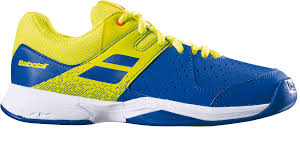 Zur buchung klicken sie bitte die. Tennisshop Tennisseite Tp24 Babolat Kinder Tennisschuhe Pulsion Jr Blau Gelb Indoor Teppich Carpet