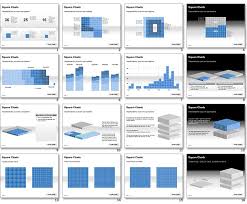 Powerpoint Diagrams And Charts Square Charts Power Points