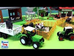 Farm Tractor Toys And Fun Animals Toys For Kids Youtube Pet Toys Tractor Toy Kids Toys