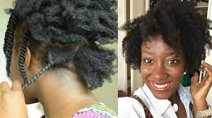 How I Twist My Natural Hair Thin 4c Hair Twist Out Tutorial On Nat Twist Hairstyles Hair Shrinkage Natural Hair Styles