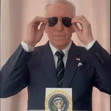 Joe Biden played by Terence Doyle