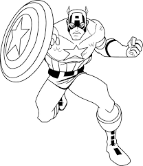 Learn about famous firsts in october with these free october printables. Captain America Coloring Pages Free Download Educative Printable Captain America Coloring Pages Superhero Coloring Pages Superhero Coloring