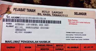 Contextual translation of bill cukai taksiran selangor into english. Ptg Selangor Cukai Tanah Mudahnya C