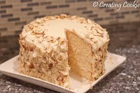Amaretto Cake With Amaretto Buttercream Amaretto Cake Almond Cakes Amaretto Recipe
