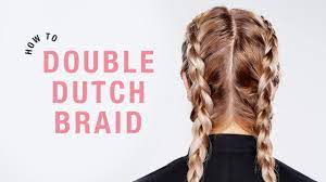 To keep your braids looking as neat as possible, pull your hair into your braids tightly, and use a texturing spray and a gloss hair spray to hold your style in place all day. How To Double Dutch Braid Youtube