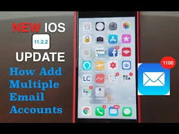 Iphone How To Add Multiple Email Accounts 2018 With The New Ios Update 11 2 2 Youtube