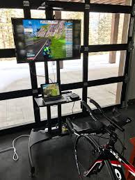 Zwift Cycling Setup Zwift Cycling Setup In 2020 Zwift Cycling Bike Trainer Indoor Bike Trainer