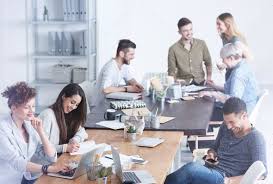 Culturally Diverse Team Of Employees Employee Small Business Logo Business Photos