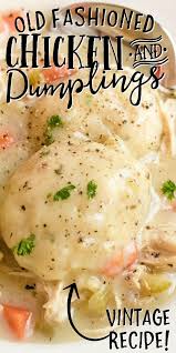 Chicken And Dumplings In 2020 Cooked Chicken Recipes Recipes Chicken Recipes