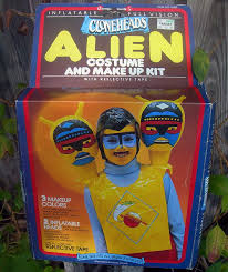 Vlog The Cloneheads Alien Costume Kit Dinosaur Dracula