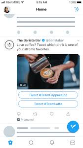 Although they can be used interchangeably, most map directly to a campaign objective and marketing goal to maximize results. Twitter å¹¿å'Šç´ æè§„èŒƒ