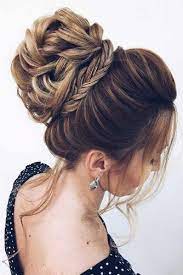 37 Great Hair Updos For Christmas Hair Styles Elegant Wedding Hair High Bun Hairstyles