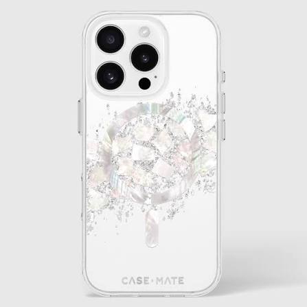 Case-Mate - Karat MagSafe Case for Apple iPhone 16 Pro - Touch of Pearl