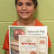 Dickson Elementary Students of the Week, Sept. 28