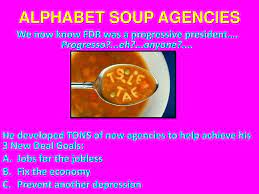 Are you a college student interested in getting a foot in the door with your chosen occupation? Ppt Alphabet Soup Agencies Powerpoint Presentation Free Download Id 4692541