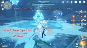It is one of the five hypostases, the other four being aleph (the electro hypostasis), beth (the anemo hypostasis), daleth (the cryo hypostasis) . How To Break Cryo Shield Cryo Hypostasis New Boss In Version 1 5 Genshin Impact Youtube