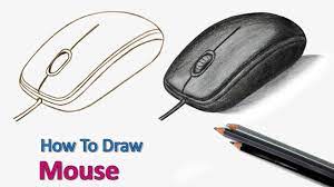 5 stylish computer mice for the design aficionado. How To Draw Computer Mouse Step By Step Very Easy Youtube