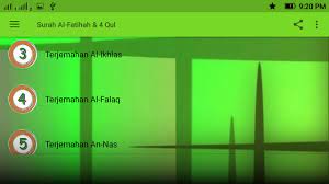 Surah Al Fatihah 4 Qul For Android Apk Download