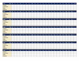 40 Effective Workout Log Calendar Templates Template Lab