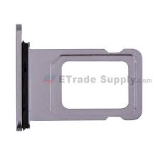It will fit only one way, because of the notch. Apple Iphone 11 Sim Card Tray Single Sim Card Purple Grade S Etrade Supply