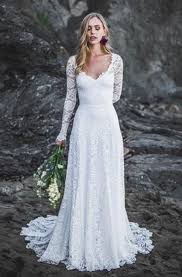 Shop with afterpay on eligible items. Lace Wedding Dress With Long Sleeves Modest Bridal Gowns June Bridals