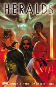 Galactus releases his energies, creating a new big bang and nova becomes the galactus of the newly formed universe. Amazon Com Heralds 9780785147619 Immonen Kathyrn Zonjic Tonci Books