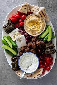Greek Mezze Platter Simply Delicious Recipe In 2020 Delicious Greek Recipes Food Platters