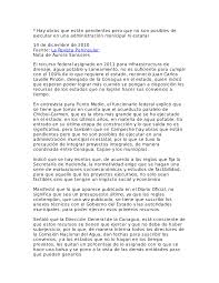 Asimismo, al llegar al cuarto punto del orden de día, se presentó la propuesta para que el c. 2