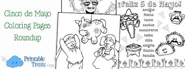 Printable Cinco De Mayo Coloring Pages Roundup Printable Treats Com