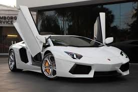 Butterfly Doors Lamborghiniaventador Super Cars Luxury Cars White Lamborghini