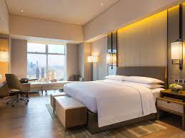 Chongqing Marriott Hotel Chongqing China Hotel Interior Bedroom Hotel Room Interior Hotel Bedroom Design