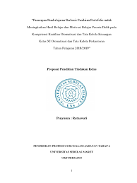 Maybe you would like to learn more about one of these? Proposal Ptk Ppg Daljab 2 Uns 2018 Ratnawati