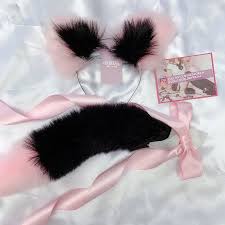 The ears are fully wired and there are poseable. Ddlgworld Neko Cat Ears And Tail Buttplug Set 9 Colors
