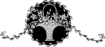 There are some very colorful images plus others in black and white. 10 Flower Basket Images The Graphics Fairy