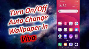 How To Turn On Off Auto Change Wallpaper In Vivo Youtube