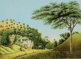 Lukisan dinding kuno di sebuah kuil di cina dilukis ulang menjadi figur kartun. Mengintip Dunia Kuno Lewat Litografi Kekunoan Litografi Dunia Berburu Rusa