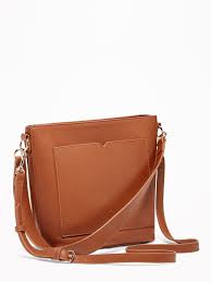 Old navy suede leather fringe boho handbag purse brown. Faux Leather Bucket Bag For Women Old Navy Leather Bucket Bag Bags Womens Faux Leather