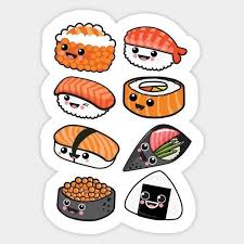 Sushi Drawing Cute Food Drawings Cute Food Art