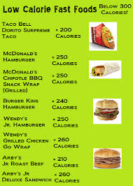 fast food items under 300 calories i made this low calorie