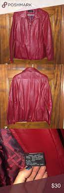 Red Leather Jacket Leather Jacket Red Leather Jacket Jackets